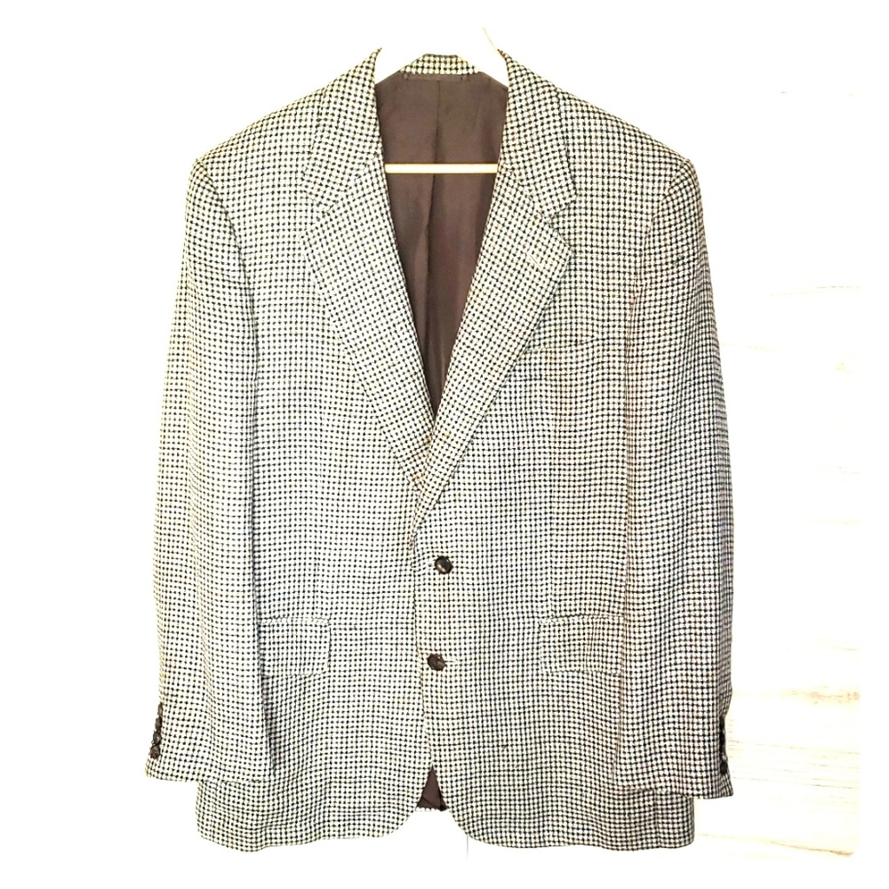 Wool and silk sport coat/blazer 🧥.